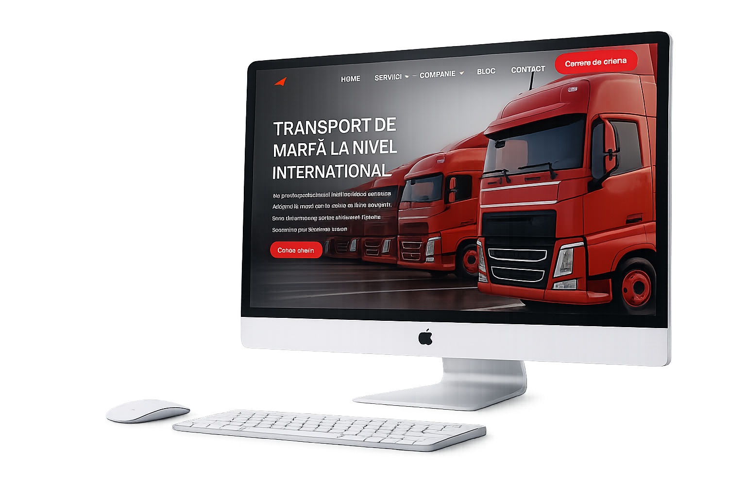 Web design transport
